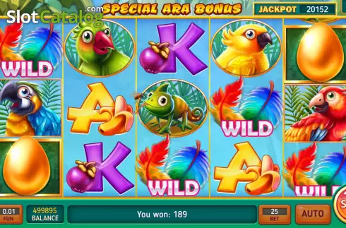 Скрин6. Special Ara Bonus слот