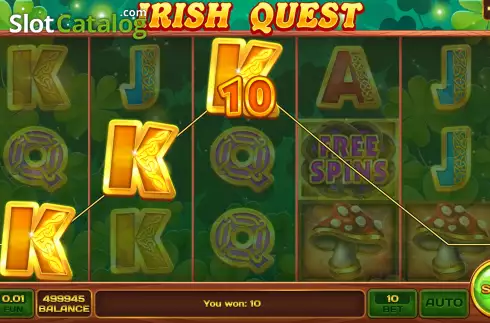 Скрин3. Irish Quest слот