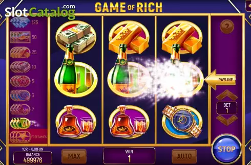 Скрин3. Game of Rich (Pull Tabs) слот