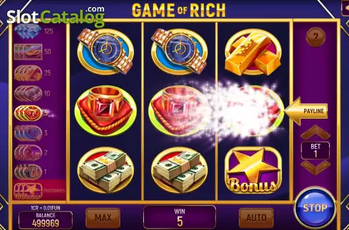 Скрин4. Game of Rich (Pull Tabs) слот