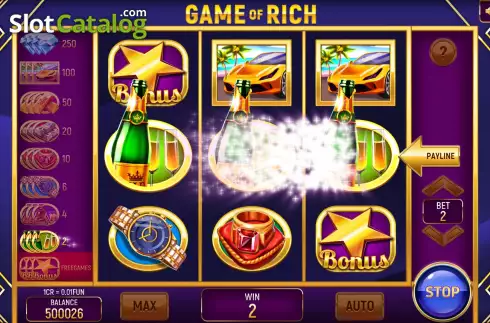 Скрин3. Game of Rich (3x3) слот