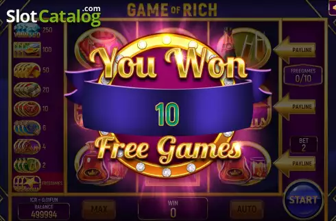 Скрин5. Game of Rich (3x3) слот