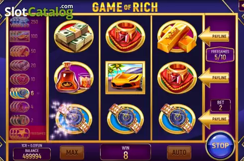 Скрин6. Game of Rich (3x3) слот