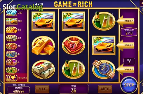 Скрин7. Game of Rich (3x3) слот