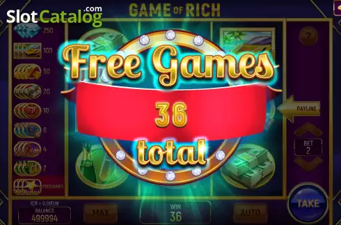 Скрин8. Game of Rich (3x3) слот