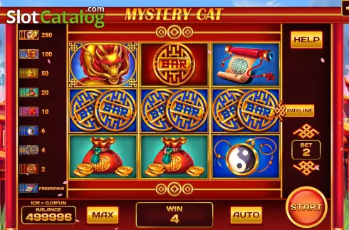 Скрин4. Mystery Cat (3x3) слот