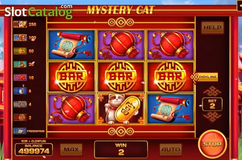 Скрин3. Mystery Cat (3x3) слот