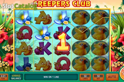 Скрин3. Creepers Club слот