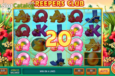 Скрин4. Creepers Club слот