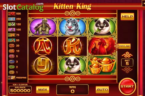 Скрин2. Kitten King (Pull Tabs) слот