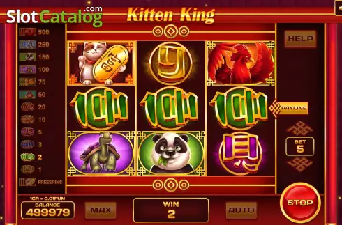 Скрин3. Kitten King (Pull Tabs) слот