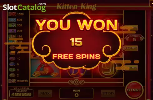 Скрин5. Kitten King (Pull Tabs) слот