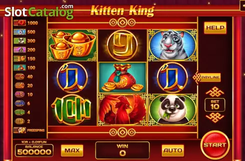 Скрин2. Kitten King (3x3) слот