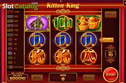 Скрин3. Kitten King (3x3) слот