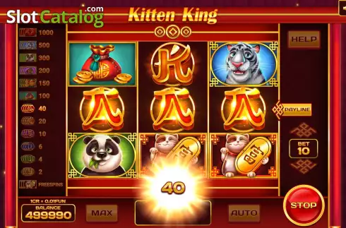 Скрин4. Kitten King (3x3) слот