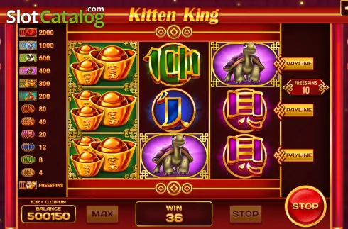 Скрин7. Kitten King (3x3) слот