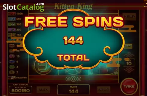 Скрин8. Kitten King (3x3) слот