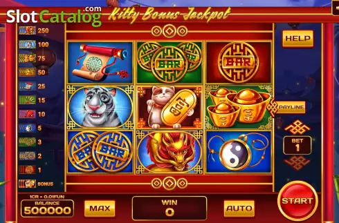 Скрин2. Kitty Bonus Jackpot (Pull Tabs) слот