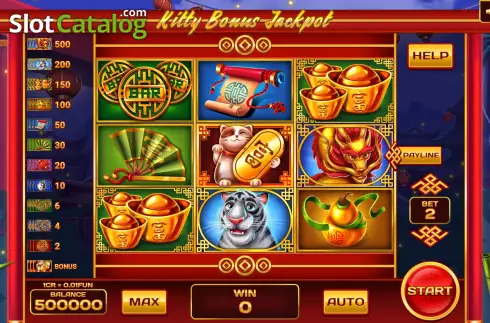Скрин2. Kitty Bonus Jackpot (3x3) слот