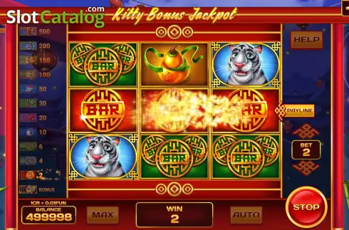 Скрин3. Kitty Bonus Jackpot (3x3) слот
