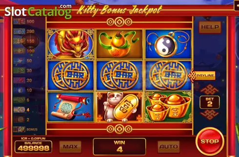 Скрин4. Kitty Bonus Jackpot (3x3) слот