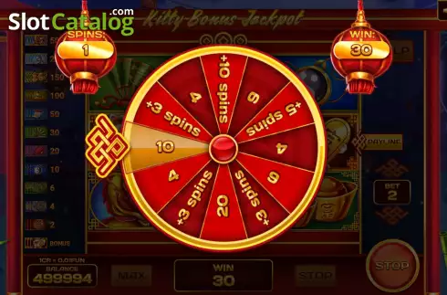Скрин7. Kitty Bonus Jackpot (3x3) слот