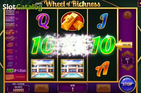 Скрин3. Wheel of Richness (3x3) слот