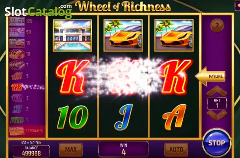 Скрин4. Wheel of Richness (3x3) слот