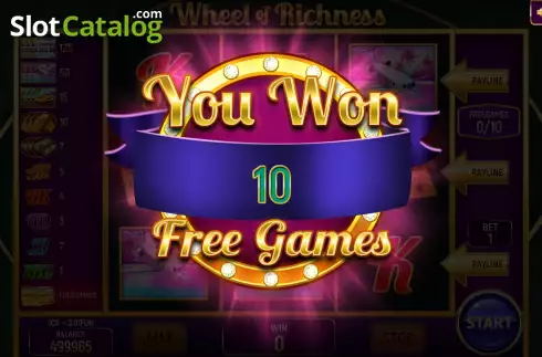 Скрин5. Wheel of Richness (3x3) слот
