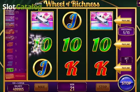 Скрин6. Wheel of Richness (3x3) слот