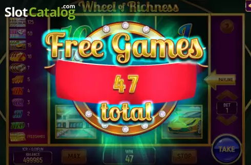Скрин8. Wheel of Richness (3x3) слот