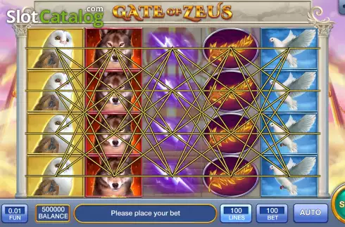 Скрин2. Gate of Zeus слот