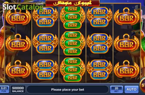 Скрин2. Magic Egypt слот