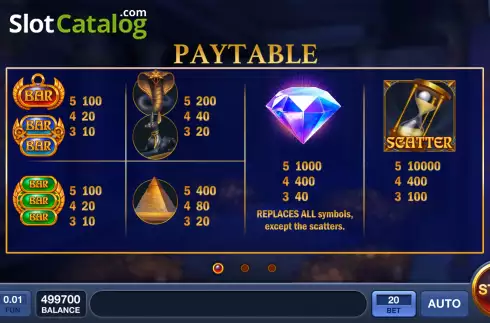 Скрин7. Magic Egypt слот