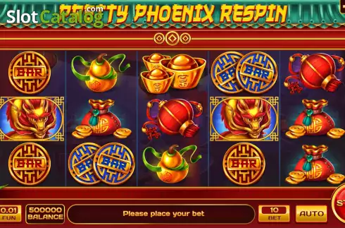 Скрин2. Pretty Phoenix Respin слот