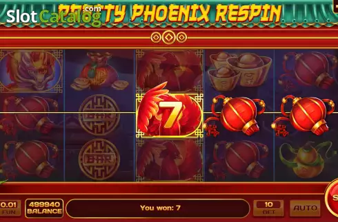 Скрин4. Pretty Phoenix Respin слот