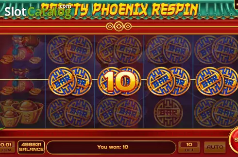 Скрин5. Pretty Phoenix Respin слот