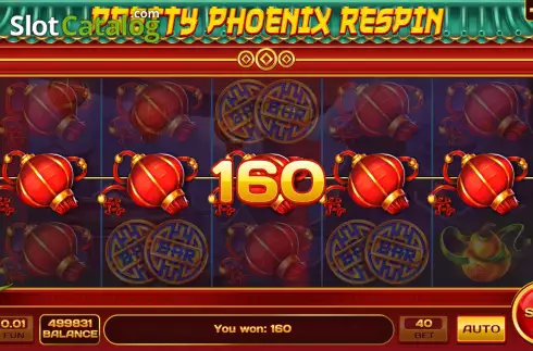 Скрин6. Pretty Phoenix Respin слот