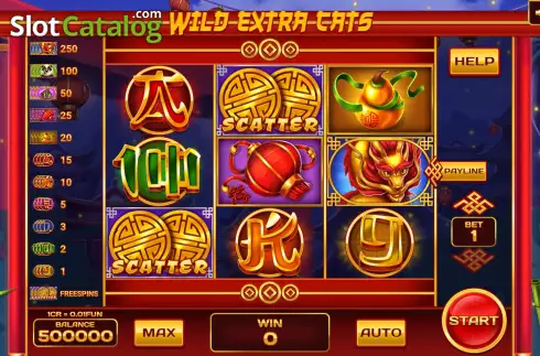 Скрин2. Wild Extra Cats (Pull Tabs) слот