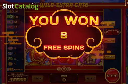Скрин5. Wild Extra Cats (Pull Tabs) слот