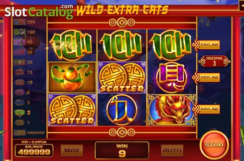 Скрин7. Wild Extra Cats (Pull Tabs) слот
