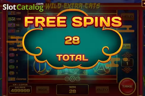 Скрин8. Wild Extra Cats (Pull Tabs) слот