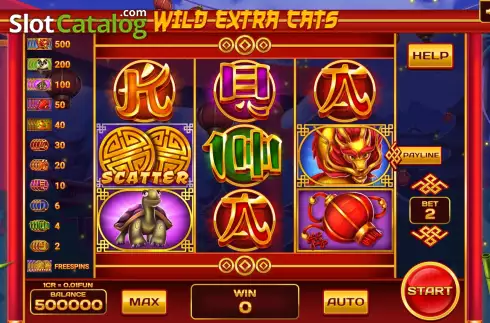 Скрин2. Wild Extra Cats (3x3) слот