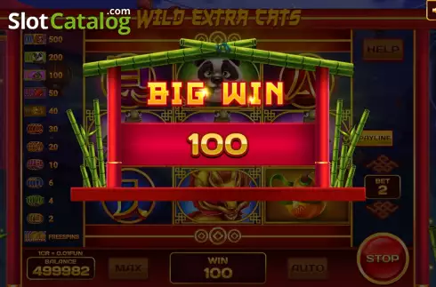 Скрин5. Wild Extra Cats (3x3) слот