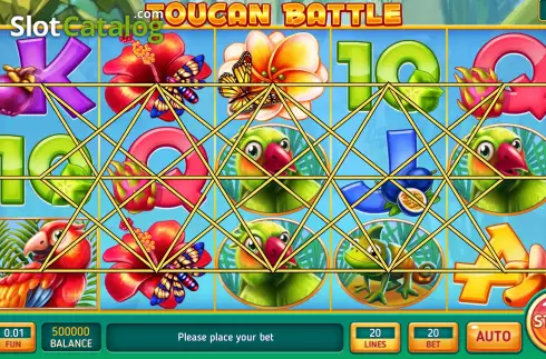 Скрин2. Toucan Battle слот