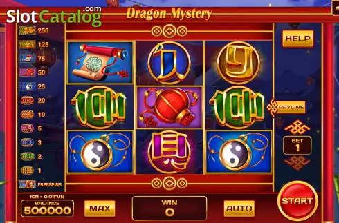 Скрин2. Dragon Mystery (Pull Tabs) слот