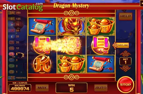 Скрин4. Dragon Mystery (Pull Tabs) слот
