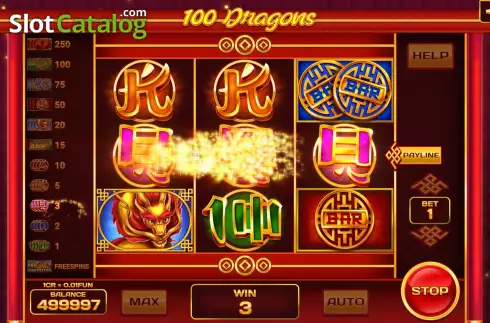 Скрин4. 100 Dragons (Pull Tabs) слот