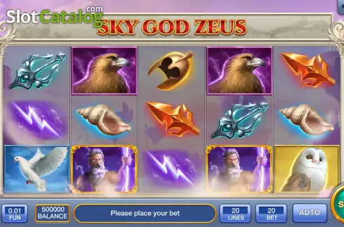Скрин2. Sky God Zeus слот