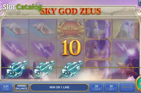 Скрин3. Sky God Zeus слот